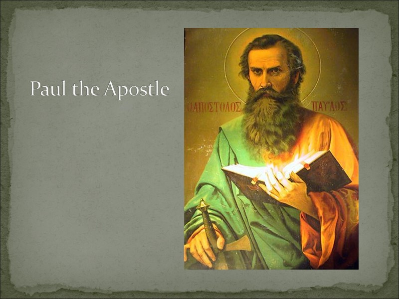 Paul the Apostle